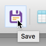 Save Toolbar Icon