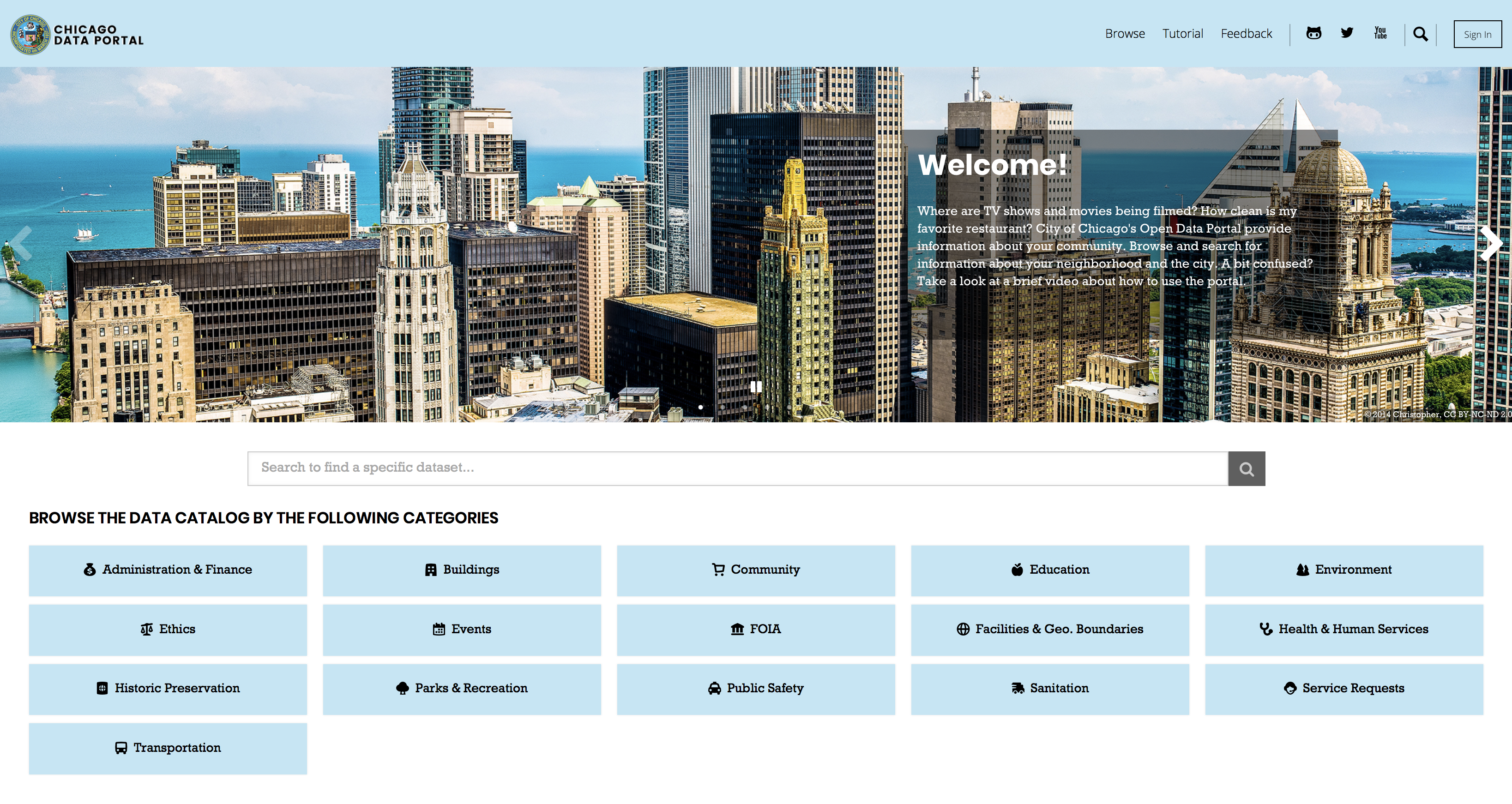 City of Chicago Open Data Portal