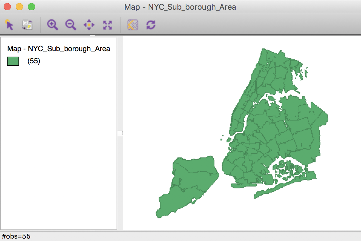 NYC sub-borough themeless map