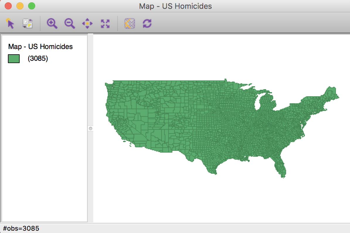 s. counties themeless map