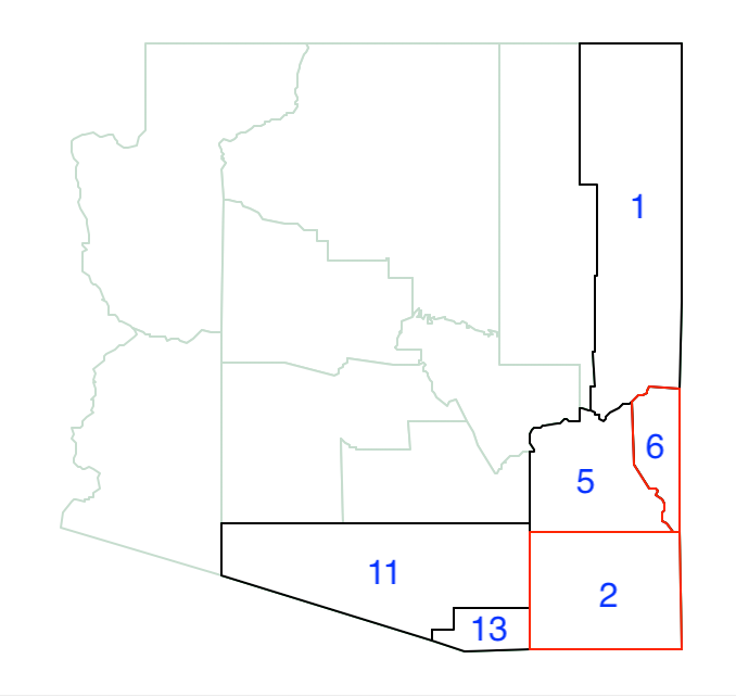 Arizona max-p grow - 6 and 2