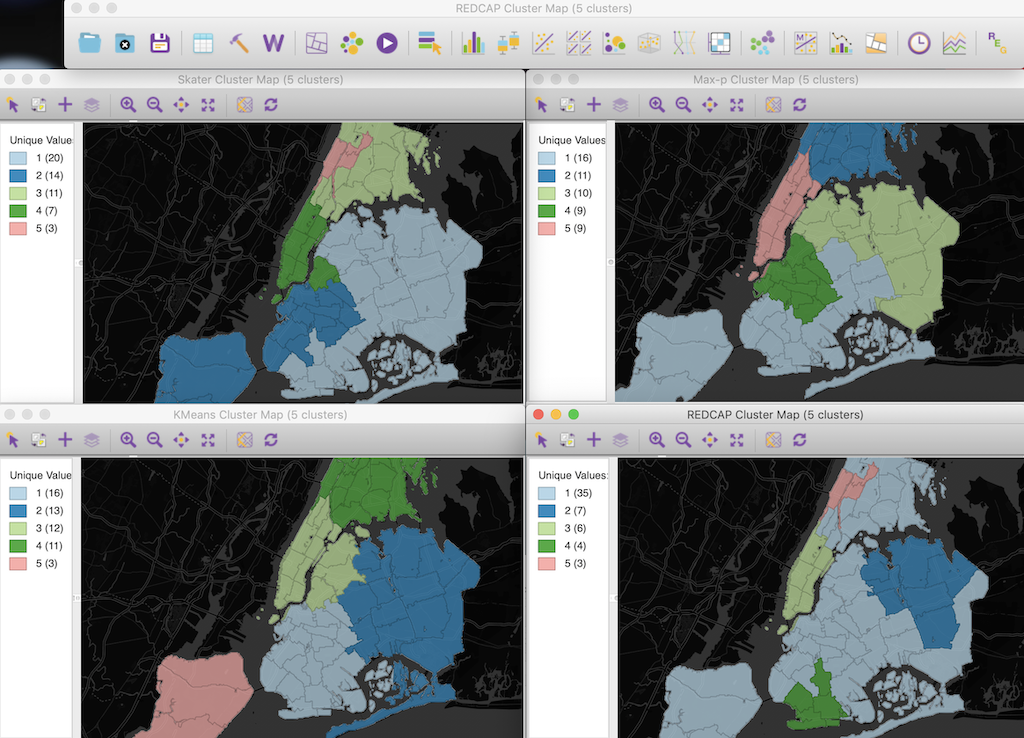 Spatial Clusters