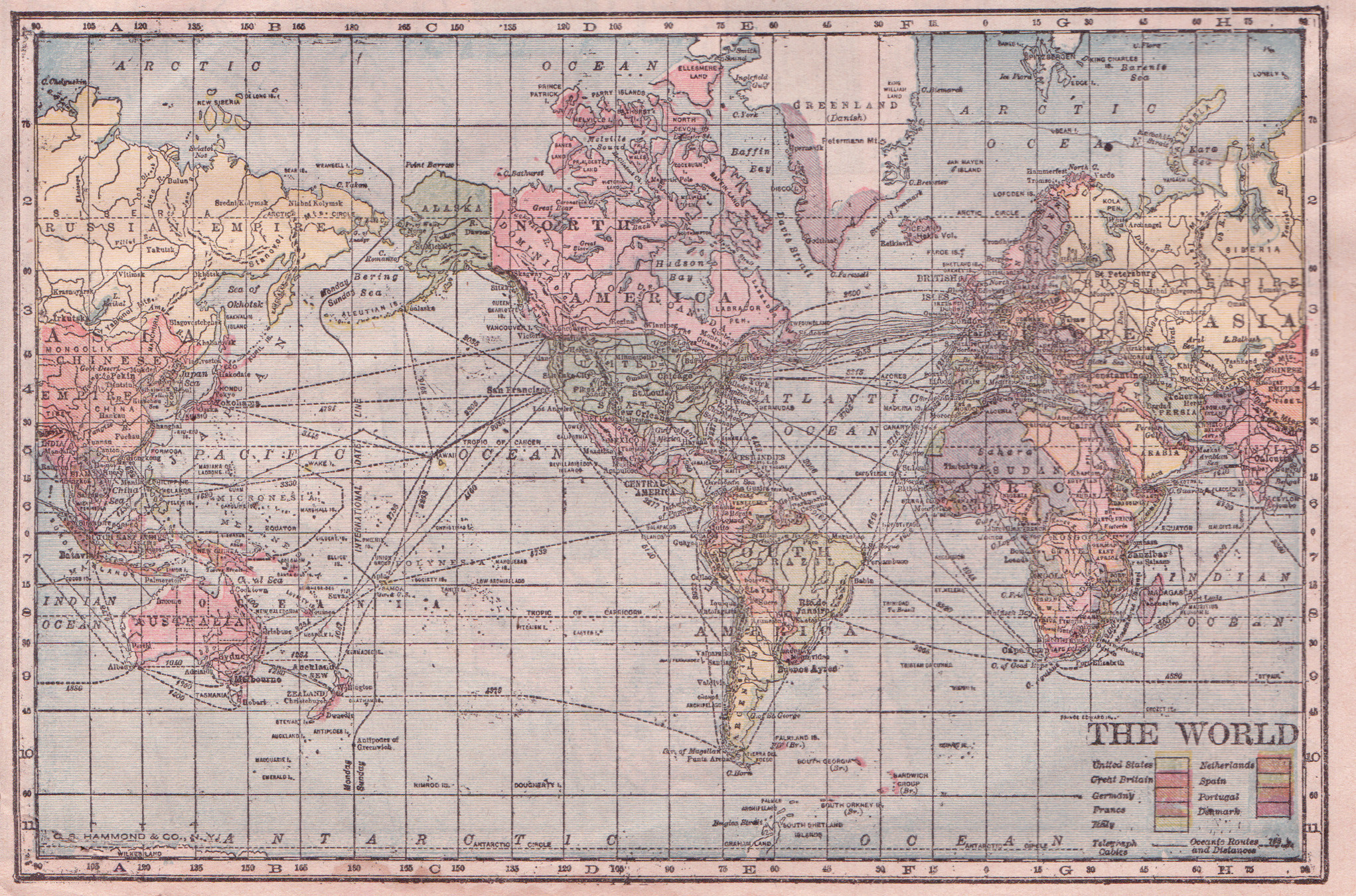 [Hammond Cylindrical Projection World Map 1905](https://www.flickr.com/photos/14277117@N03/4775662240) by [perpetualplum](https://www.flickr.com/photos/14277117@N03) is licensed under [CC BY 2.0](https://creativecommons.org/licenses/by/2.0/?ref=ccsearch&atype=rich)