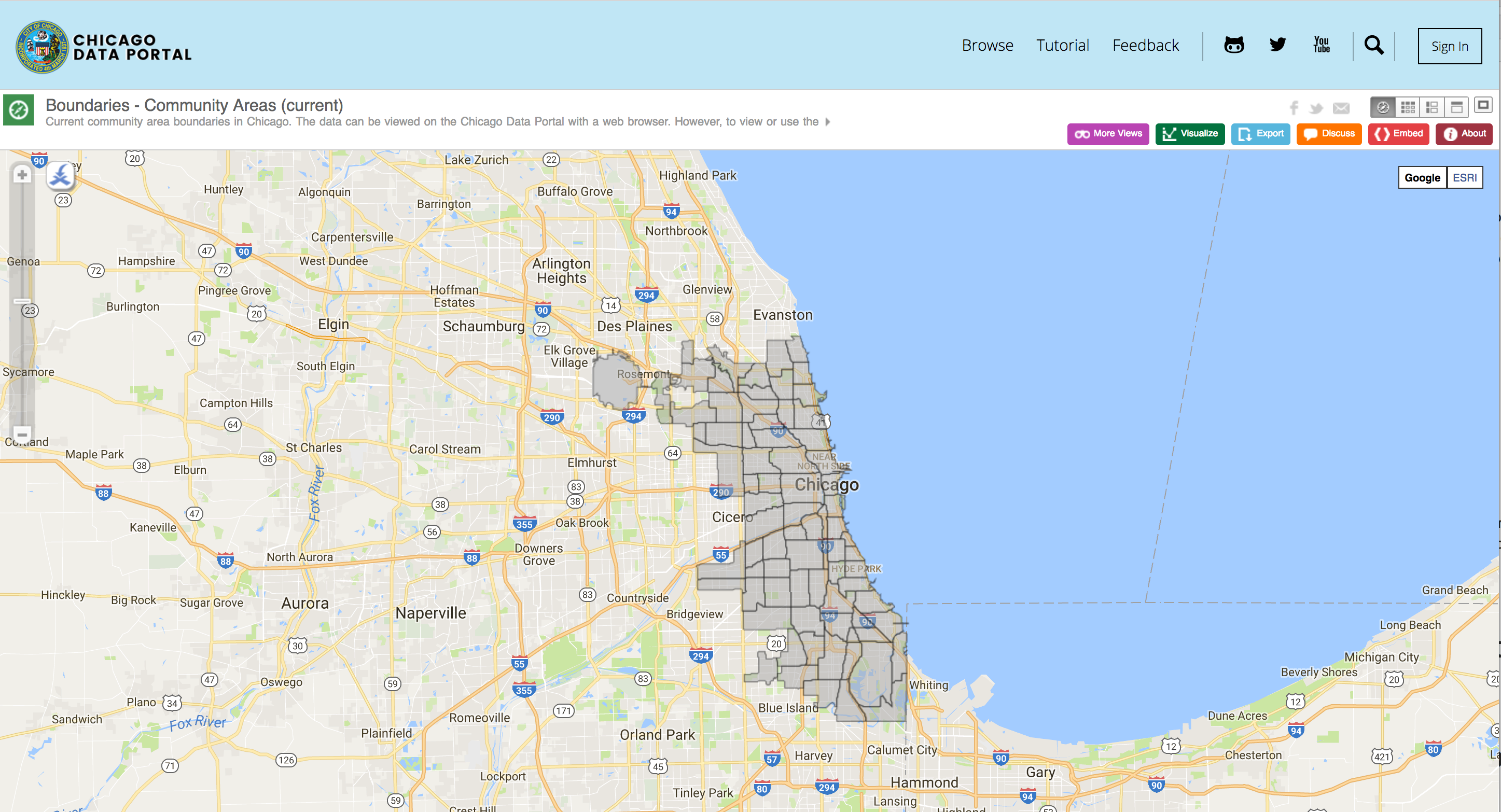 Chicago Community Areas