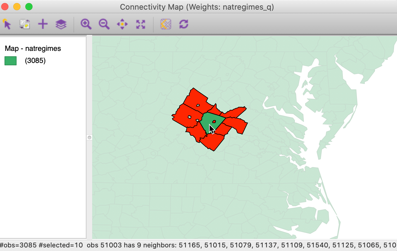 Neighbor fill with red color option