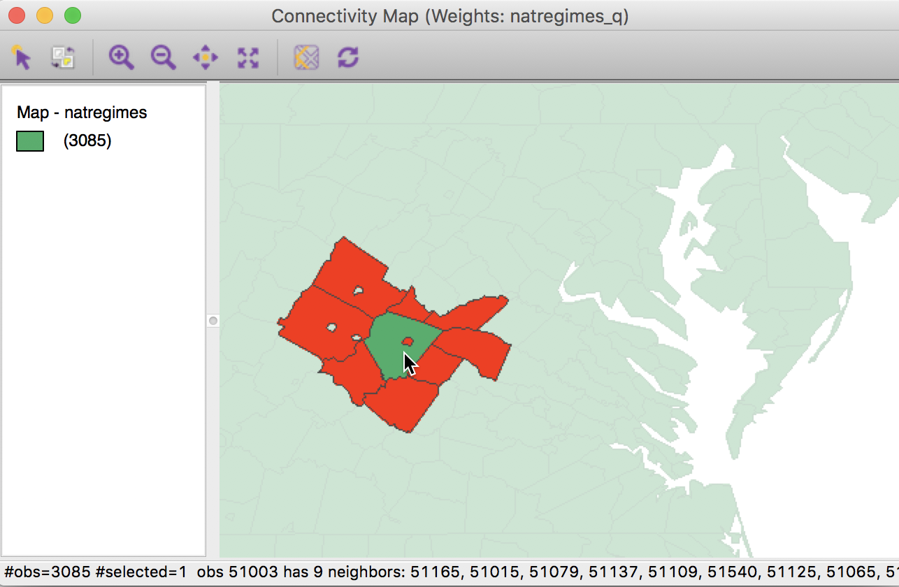 Neighbor fill with red color option