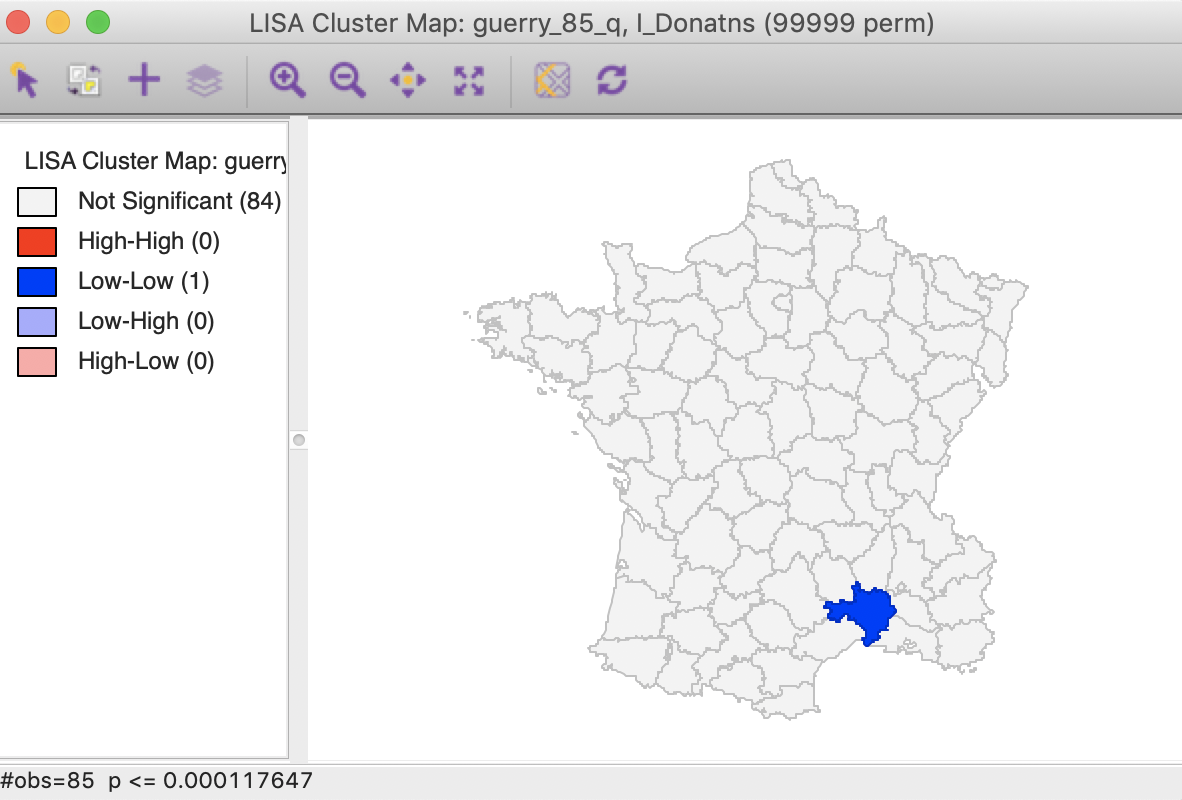 Cluster map, Bonferroni (p<0.00012)
