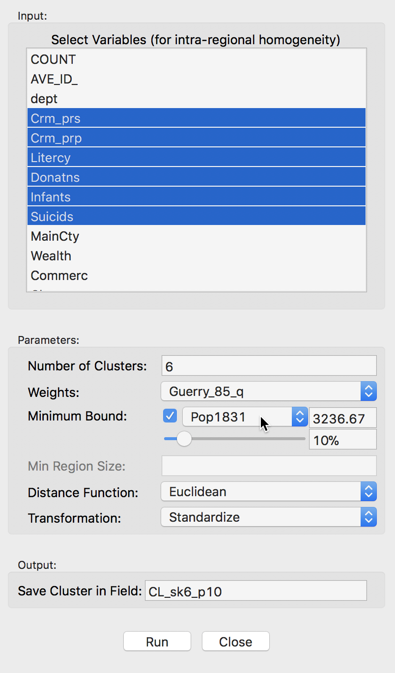 Skater minimum bound settings