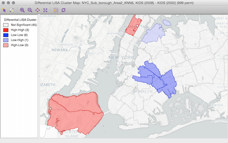 Differential Moran's I